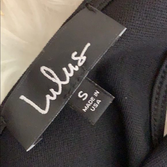 Lulu’s Home Before Daylight Black Dress - Picture 7 of 8